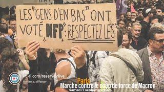 En direct: Marche contre le coup de force de Macron partie 2