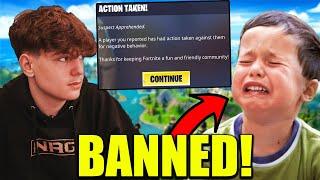 Clix Makes Kid CRY After Getting Him BANNED For Stream Sniping!