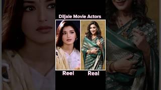 Diljale Movie Actors Reel life ️ VS Real life  #shorts #youtubeshorts #trending