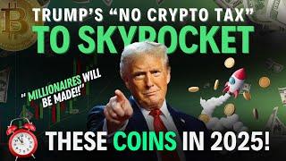 Crypto MILLIONAIRES Will Be Made If Trump Does THIS! (Enter Before 2025)