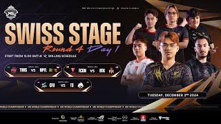 LIVE | MLBB M6 World Championship | Swiss Stage Round 4 Day 1