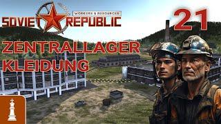 ZENTRALLAGER KLEIDUNG  Let's Play Workers & Resources 21 | deutsch