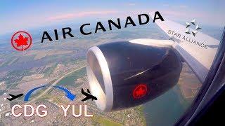 ︎ FULL FLIGHT ︎ Air Canada ︎ Star Alliance | Paris to Montreal