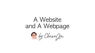 Difference Between A Website and A Webpage