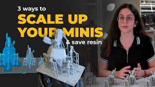 How to SCALE UP your miniatures? | 3D Printing Tutorial