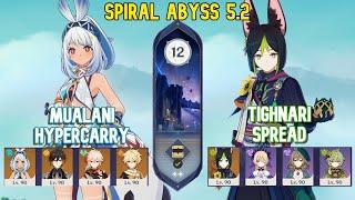 C0 Mualani Hypercarry & C3 Tighnari Spread | Spiral Abyss 5.2 | Genshin Impact