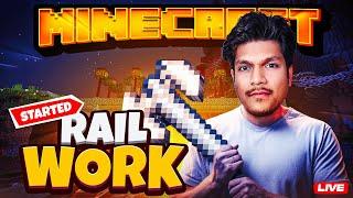 MINECRAFT | Kya Aaj Railway Line Hojayegi |