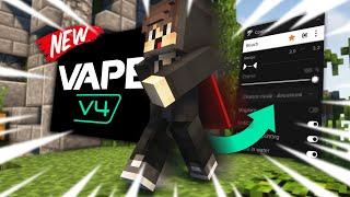 NEW* Vape V4 BETA | 4+ BLOCKING with BackTrack on Hypixel... (Legit Reach)