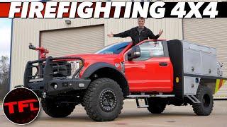 Here's How You Build A Ford F-550 Into A Firefighting Brush Truck!