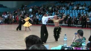 Zoltán Sándor - Mónika Wéber, CAD 2010 Bratislava, 1. round, rumba