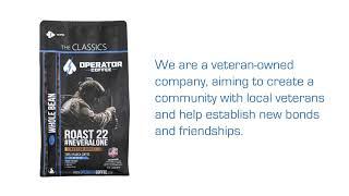 Operator Coffee: Veteran-Owned, Community-Driven, Premium Coffee for All