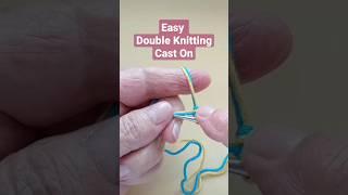 Easy Double Knitting Cast On - Double Sided Knitting