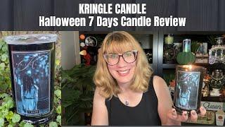 KRINGLE CANDLE Halloween 7 Days Candle Review