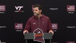 Brent Pry Postgame Press Conference (Clemson)