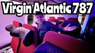 Virgin Atlantic Economy Experience on Boeing 787-9 - London to NY #travel #flight @virginatlantic