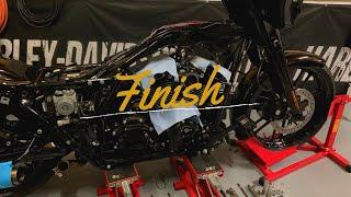 Harley Davidson Street Glide Umbau Update Finish