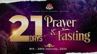 21 DAYS FASTING AND PRAYER | DAY 1 I LFC GOSHEN I JANUARY 08 2024