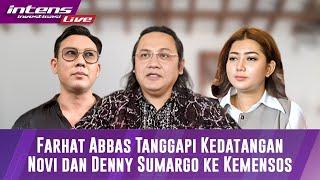 Live! Farhat Abbas Tanggapi Langkah Novi & Denny Sumargo Datangi Kemensos