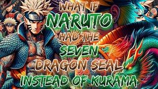 What If Naruto Had The Seven Dragon Seal Instead Of kurama & Awakens during Chunnin Exam