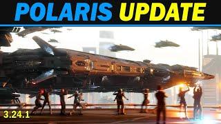 Star Citizen: Polaris - Bigger guns, more cargo space,  tractor beam, more missiles