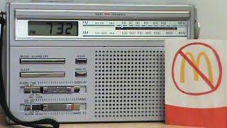 MacDonald's Instruments FM/AM LCD Digital Clock Radio