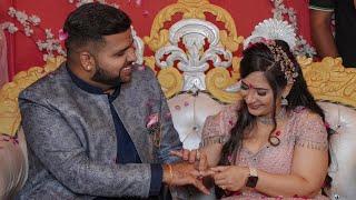 Best Ring Ceremony Highlights 2022 | Lovish & Pooja | Offbeat Productions |