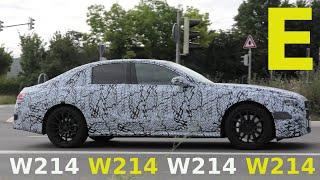 Mercedes Erlkönig E-Klasse E-Class W214 prototypes 2023 * 4K SPY VIDEO