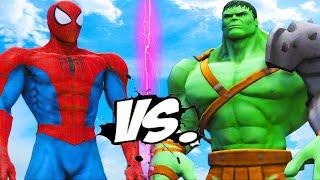 SPIDER-MAN vs GLADIATOR HULK - Epic Superheroes Battle