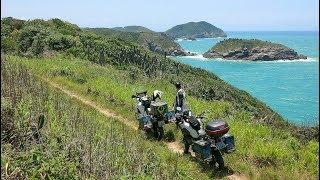 Caminhos da América 3 - Beira do mar - Toda costa do Brasil de moto