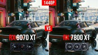 RX 9070 xt vs RX 7800 XT  + Ryzen 7 7700X Tested in 15 Games | 1440p Max Settings |