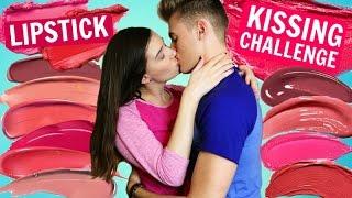 THE LIPSTICK KISSING CHALLENGE!!!