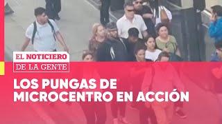 PUNGAS en la CITY: los DELINCUENTES que ACECHAN a los PEATONES en MICROCENTRO #ElNotidelaGente