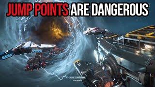 Star Citizen - Jump Points Look Amazing BUT You Need To Be Careful!