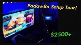 FORTNITE- PADAW8N'S $2500+ GAMING SET UP REVIEW