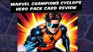 Marvel Champions Progression Series Cyclops Hero Pack Card Review