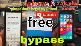 free bypass iphone 6 ios 12.5.7 #FRPFILE ALO V2.8.6      free tools 100% work