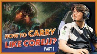 How to CARRY & CLIMB Like CoreJJ | Professional Support Gameplay Review + Tips - Part 1