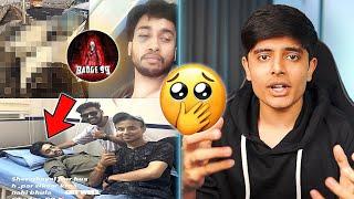 Badge 99 accident | Youtubers reaction on badge 99 accident |  Badge 99 accident Update @Badge99ff