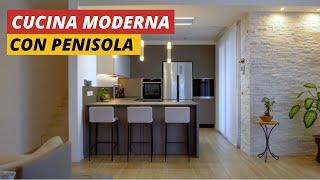 Arredare la cucina: per fortuna c'è la penisola! | Kitchen Tour #0