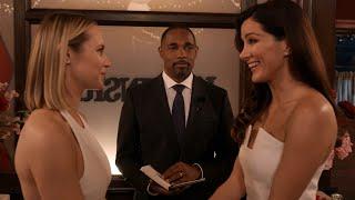 Maya and Carina Get Married - Station 19