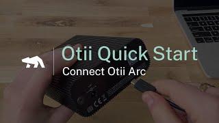 How to connect Otii Arc