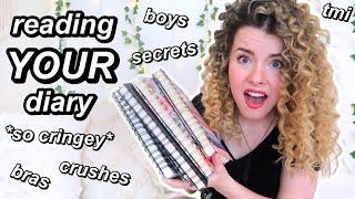 reading YOUR diaries | exposing my subscribers secrets