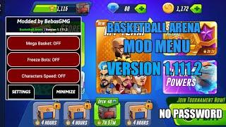 Basketball Arena Mod Menu Version 1.111.2 | No Password |  No Key