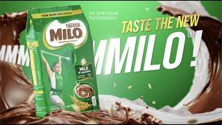 Taste the NEW & MMMore delicious MILO®!