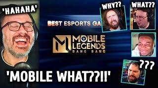 FOREIGN STREAMERS REACTS TO MOBILE LEGENDS BEING NOMINATED ON "BEST ESPORTS" AT GAME AWARDS 2024