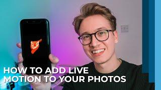 How To Add Live Motion to Your Photography | Motion Leap App