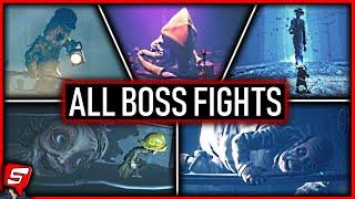 ALL BOSS FIGHTS! | Little Nightmares 2 Enhanced Edition All Bosses