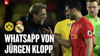 Can verrät: Das hat Klopp mir nach dem PSG-Spiel geschrieben | Dortmund - Real Madrid