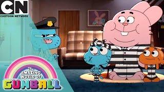 The Amazing World of Gumball  | Going to Jail | Cartoon Network UK 