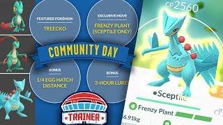 TOP 5 TIPS to MAXIMIZE SHINY MARCH TREECKO 2019 COMMUNITY DAY | POKEMON GO!